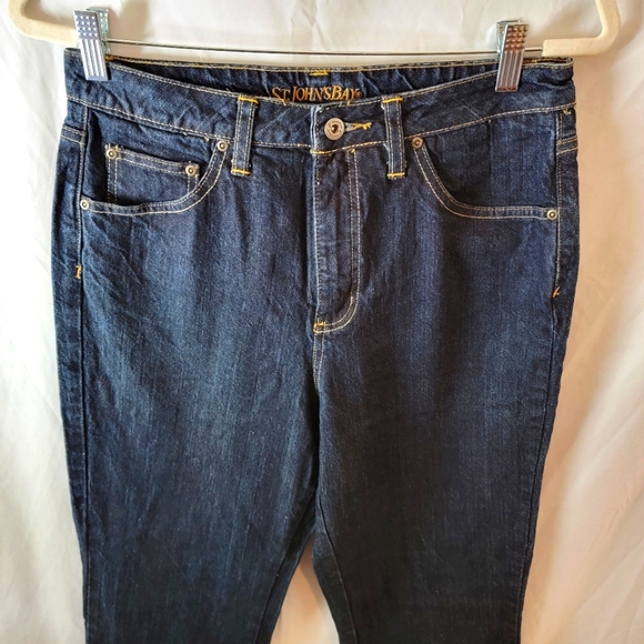 St. John's Bay - Secretly Secret Dark Blue Jeans - Picture 2 of 11